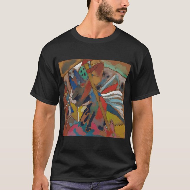 Camiseta Círculo de luz de Wassily Kandinsky (1922) (Anverso)