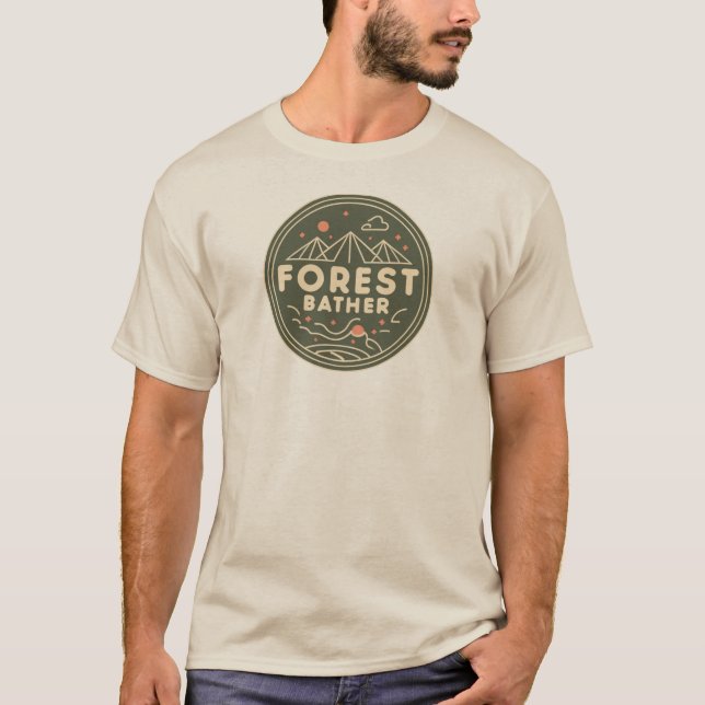 Camiseta Círculo de meteorología forestal (Anverso)