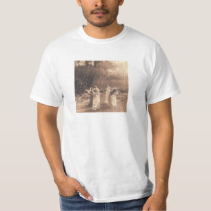 Camiseta Círculo De Mujeres Vintage Bailando