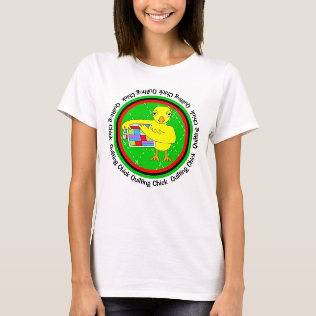 Camiseta Círculo de polluelos que se acallan (Anverso)