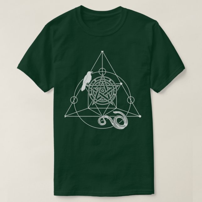 Camiseta círculo de protección (Diseño del anverso)