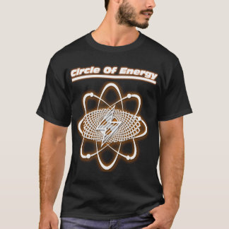 Camiseta Círculo de tee de los hombres de energía