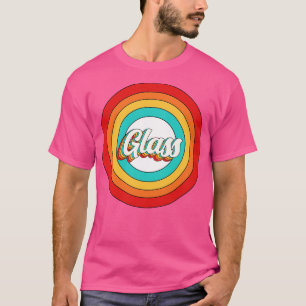 Camiseta Círculo de vidrio vintage