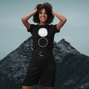 Camiseta Círculo decorativo geográfico