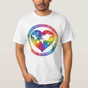 Camiseta Círculo del Alma Arcoíris