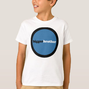 Camiseta Círculo del azul de un hermano más mayor