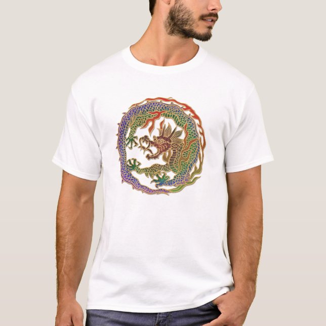 Camiseta Círculo del Dragón Eterno (Anverso)