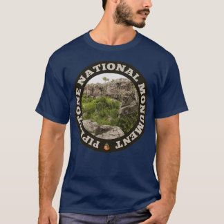 Camiseta Círculo del Monumento Nacional de Pipestone