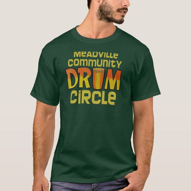 Camiseta Círculo del tambor de Meadville (Anverso)