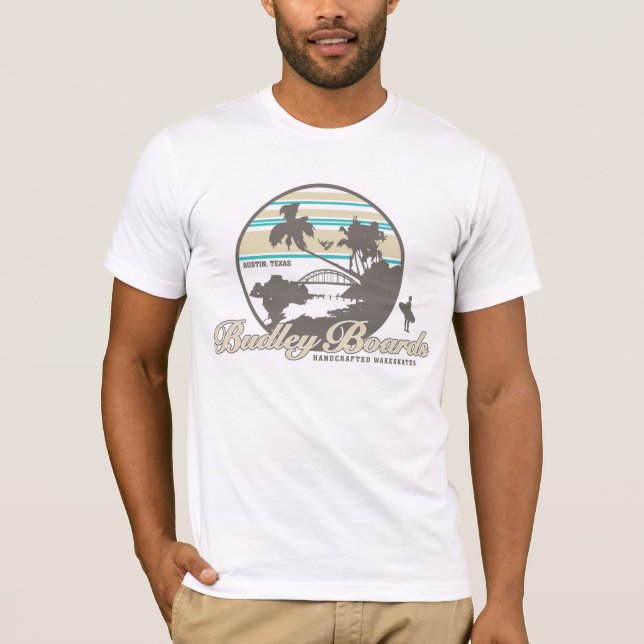 Camiseta Círculo del vintage de Budley (Anverso)