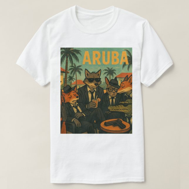 CAMISETA CÍRCULO DISCRETO DE ENTHEUSIASTS ARUBA 2025 (Diseño del anverso)