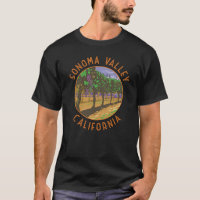 Círculo en problemas retro de Sonoma Valley Califo