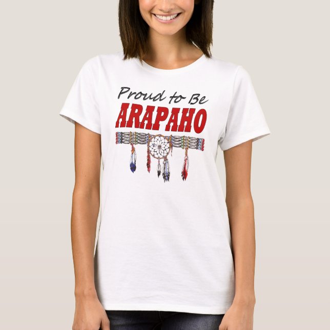 Camiseta Círculo femenino de Arapaho Bella+Canvas (Anverso)