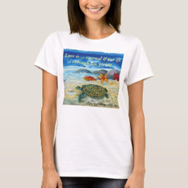 Camiseta Círculo flojo de Bella+Canvas para mujeres, blanco