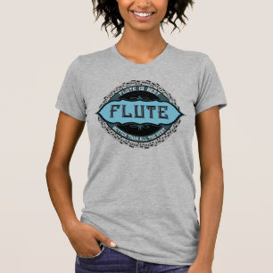 Camiseta Círculo Flute Mejor Nota Musical
