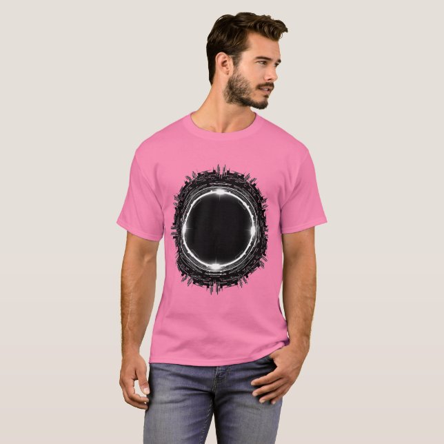 Camiseta Círculo Futurista (Anverso completo)