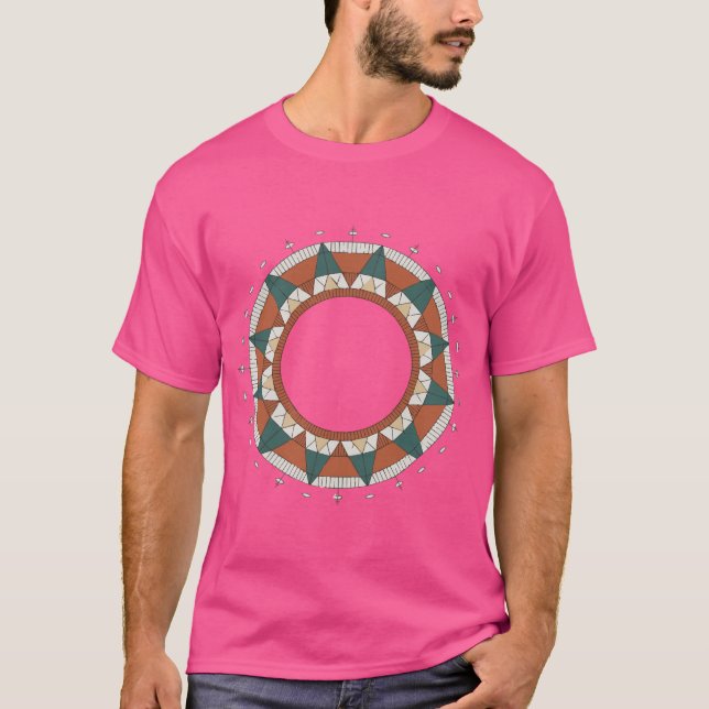 Camiseta Círculo Geométrico (Anverso)