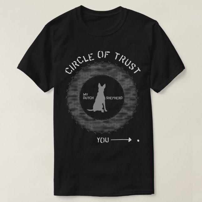 Camiseta Círculo holandés divertido de ladrillos y barras d (Diseño del anverso)