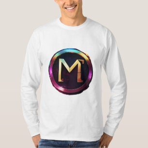 Camiseta Círculo M metálico