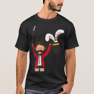 CAMISETA CÍRCULO MAGICIANO CON RABBBIT DE COLOR SUPERIOR