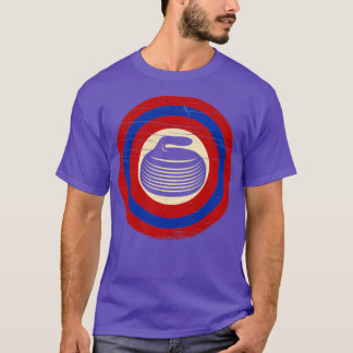 Camiseta Círculo molesto de piedra curling
