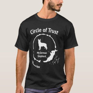 Camiseta Círculo Pastor Alemán De Confianza