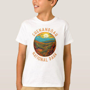 Camiseta Circulo perturbado del Parque Nacional Shenandoah