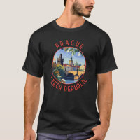 Círculo retro en peligro de Praga