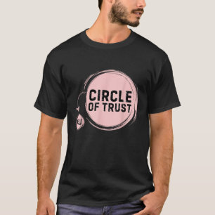 Camiseta Círculo sarcástico de confianza gracioso