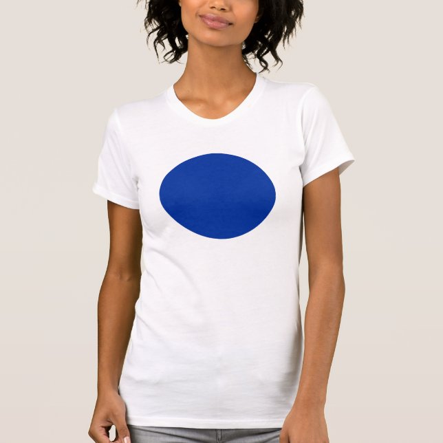 Camiseta Círculo simple - Azul marino (Anverso)