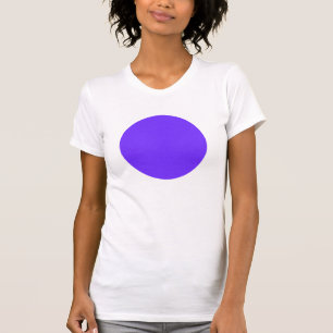Camiseta Círculo simple - Azure profundo