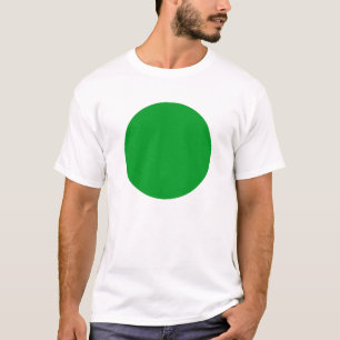 Camiseta Círculo simple - Verde de hierba