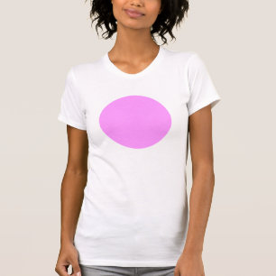 Camiseta Círculo simple - Violeta ligera