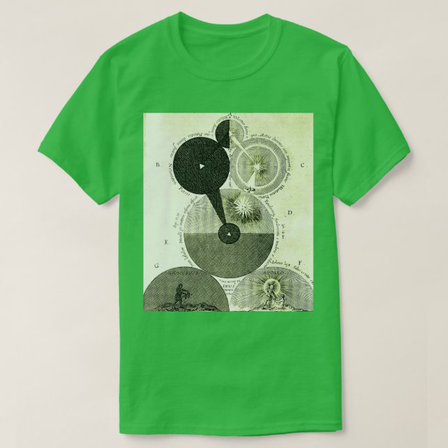 Camiseta Círculo toma triángulo (Diseño del anverso)