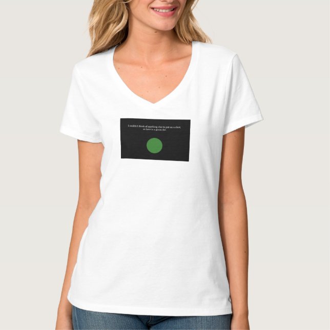 Camiseta Círculo Verde (Anverso)