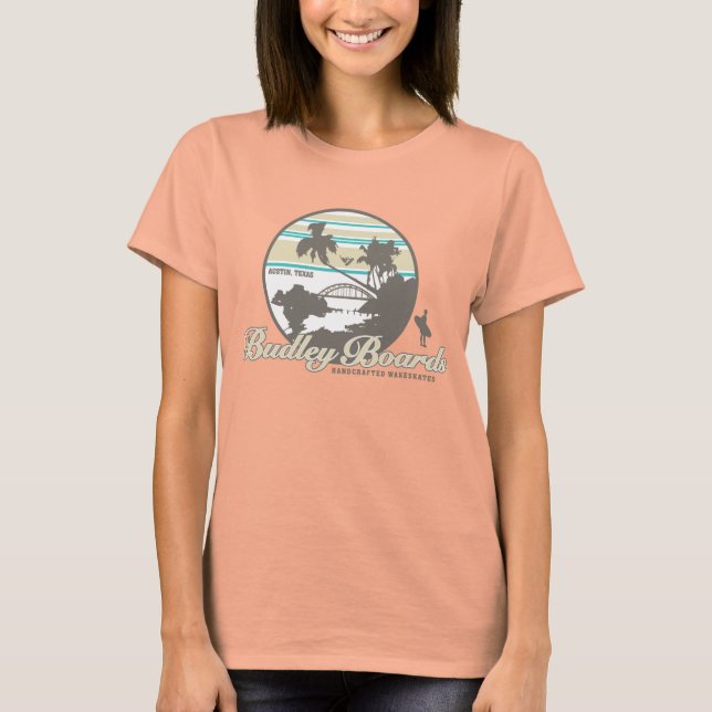 Camiseta Círculo vintage de Budley Boards (Anverso)