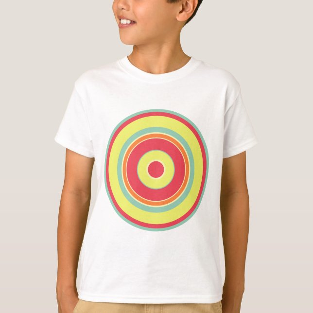 Camiseta Círculos coloridos 01 (Anverso)