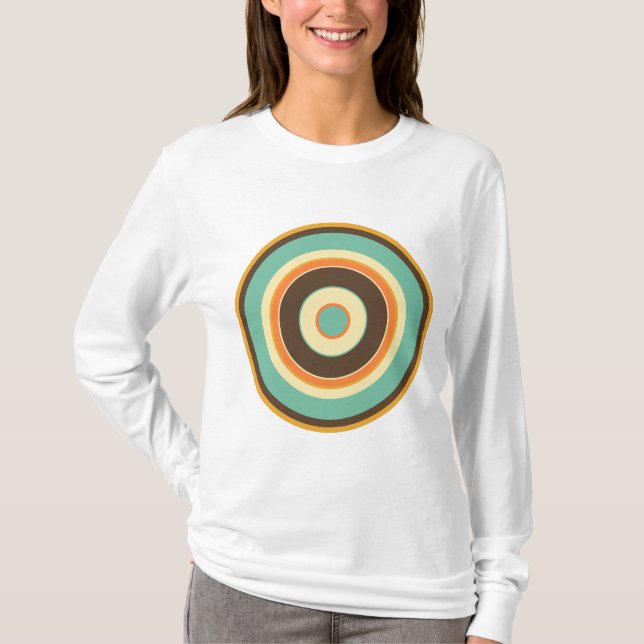 Camiseta Círculos coloridos 02 (Anverso)