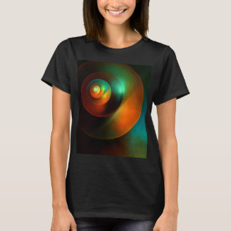 Camiseta Círculos coloridos Patrón de arte abstracto modern