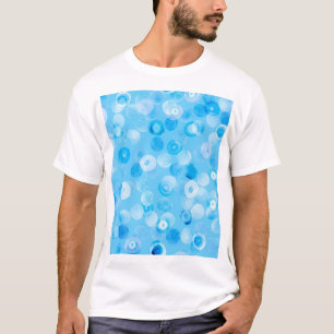 Camiseta Círculos de invierno: Resumen de puntos de polka.