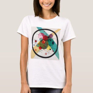 Camiseta Círculos de Kandinsky en un círculo