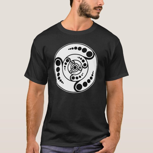 Camiseta Círculos de la cosecha del UFO (Anverso)