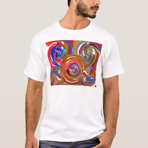 Camiseta Círculos de limpieza de auras - Reiki Meditación M