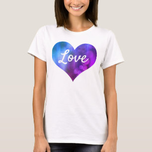 Camiseta Círculos filtrados de Guay Forma de corazón con te