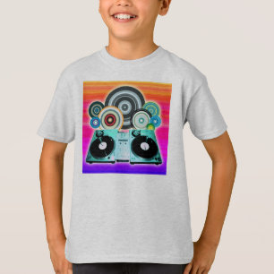 Camiseta Círculos girables DJ