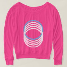 Círculos modernos de azul blanco 4Alex