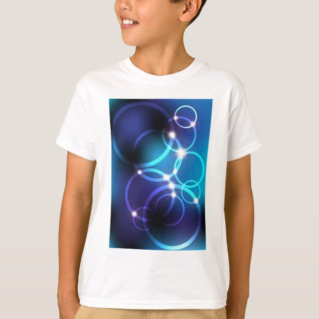 Camiseta Círculos que brillan intensamente (Anverso)