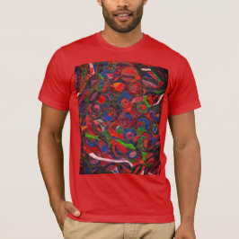 Camiseta Círculos rojos
