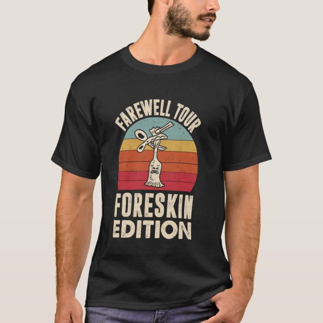 Camiseta Circuncisión circuncidado Divertido prepucio (Anverso)