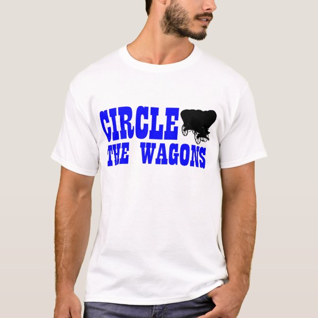 Camiseta Circunde los carros (Anverso)